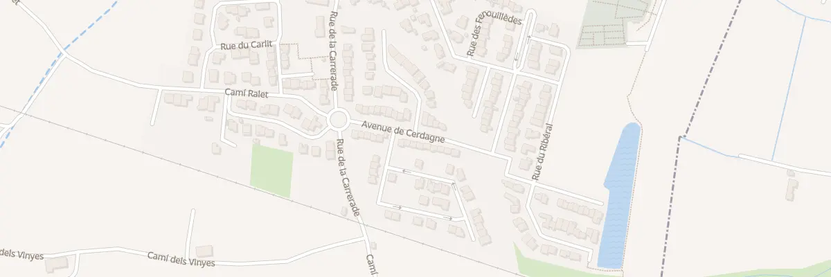 Plan du 16 Av de Cerdagne à Saint-Féliu-d’Amont