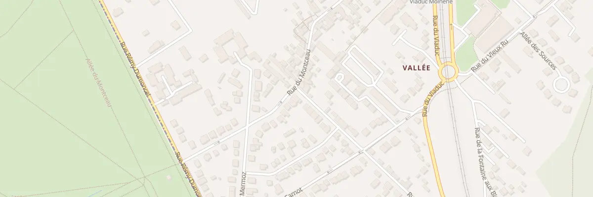 Plan du 26 Rue du Montceau à Avon