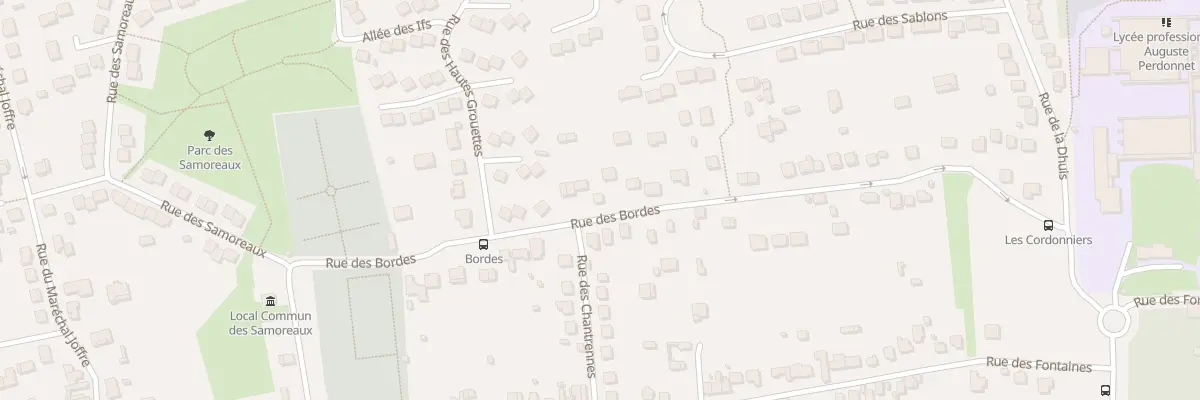Plan du 43 Rue des Bordes à Thorigny-sur-Marne