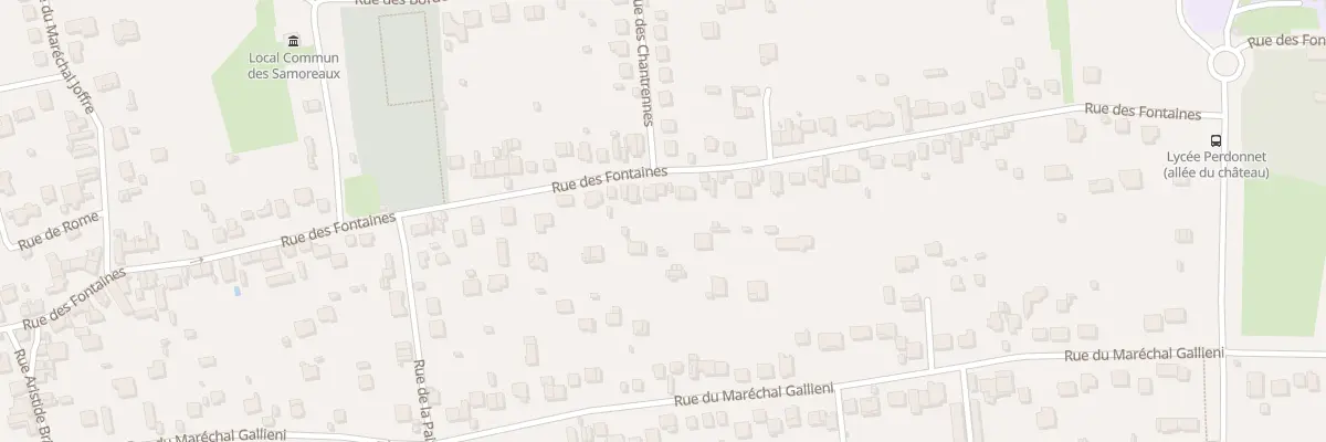Plan du 66 Rue des Fontaines à Thorigny-sur-Marne