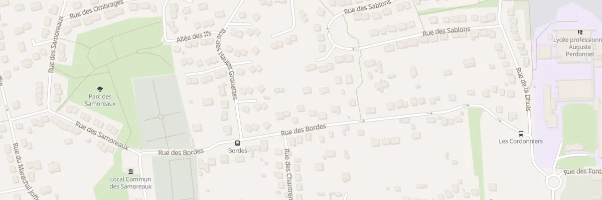 Plan du 45 Rue des Bordes à Thorigny-sur-Marne