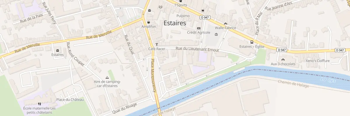 Plan du 8 Rue du Lieutenant Ernout à Estaires