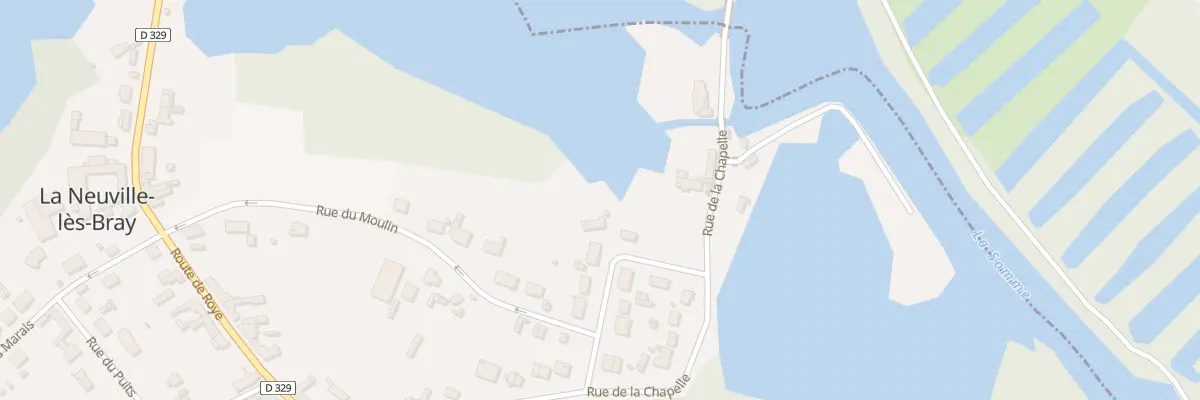 Plan du 6 Rue des Fleurs à La Neuville-lès-Bray