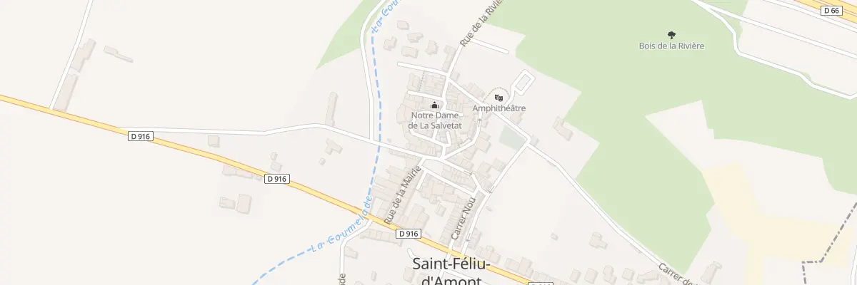 Plan du 17 Village à Saint-Féliu-d’Amont
