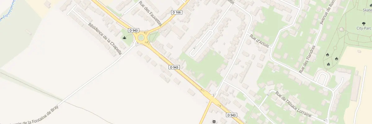 Plan du 196 Av de la Paix à Noyelles-lès-Vermelles