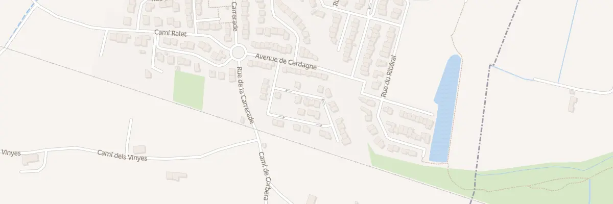 Plan du 23 Rue des Pyrénées à Saint-Féliu-d’Amont
