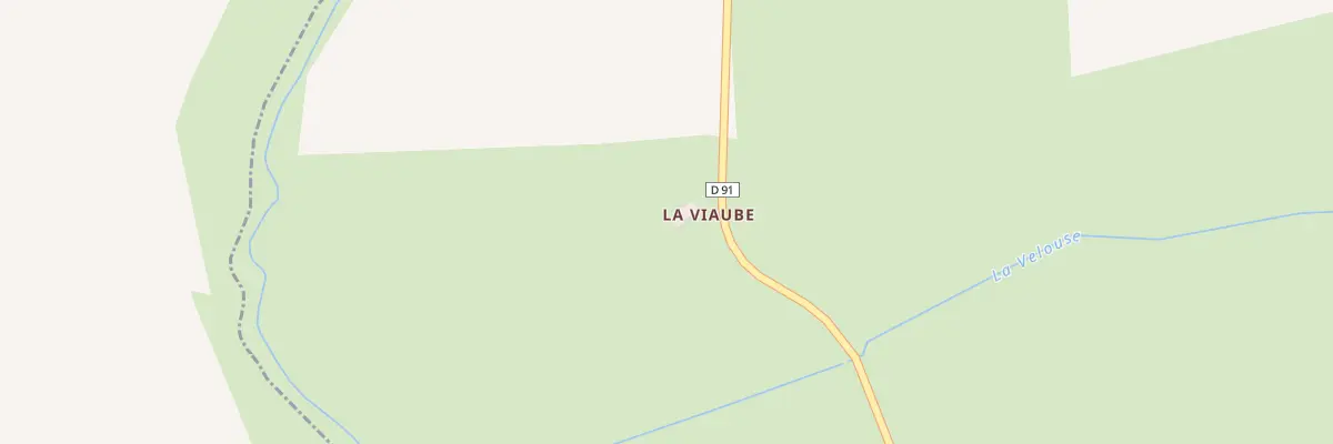 Plan du 91 La Viaube à Charly
