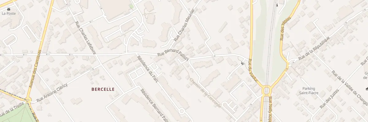 Plan du 58 Rue Bernard Palissy à Avon