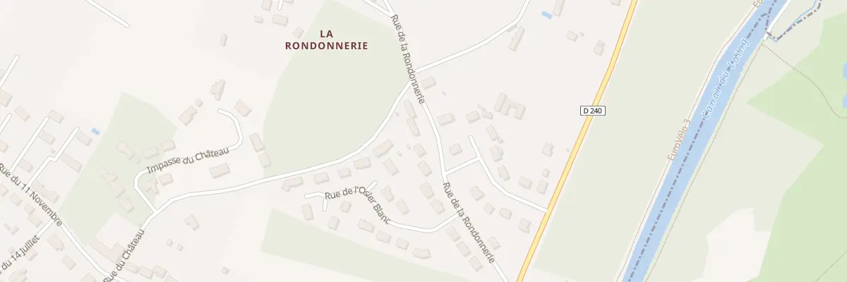 Plan du 58 Rue de la Rondonnerie à Corquilleroy