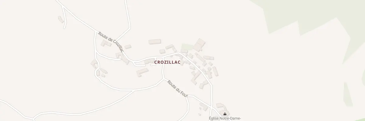 Plan du 5202 Crozillac à Montpeyroux