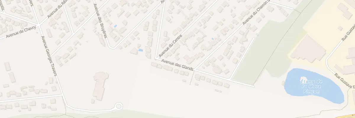 Plan du 3 Rue des Glands à Gretz-Armainvilliers
