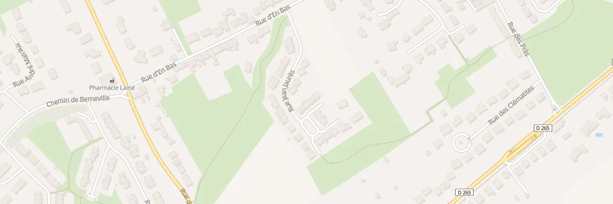 Plan du 11 Rue Jean Jaurés à Dainville