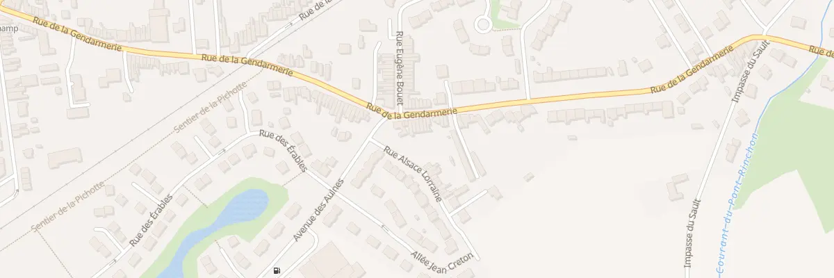 Plan du 98 Rue de la Gendarmerie à La Gorgue