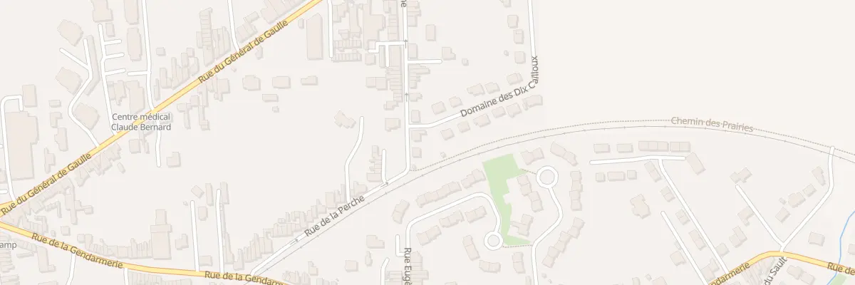 Plan du 35 Rue de la Perche à La Gorgue