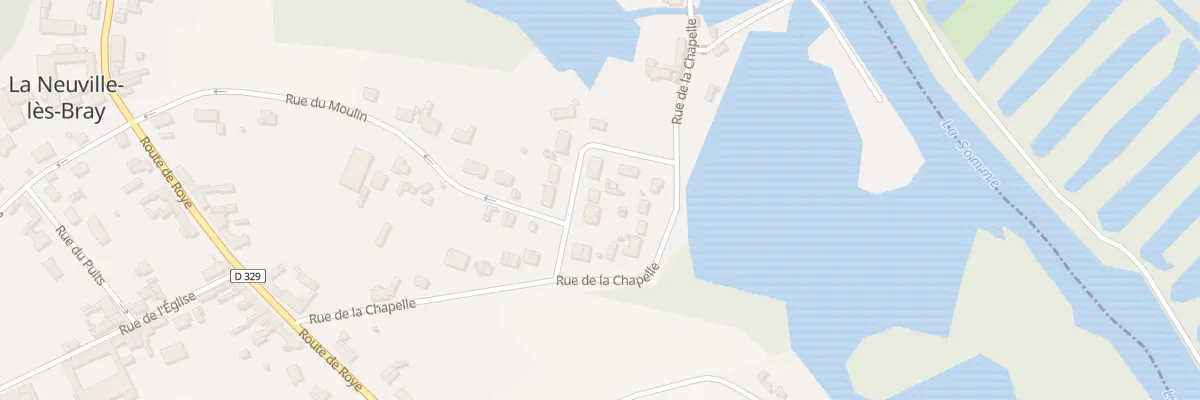 Plan du 3 Rue des Fleurs à La Neuville-lès-Bray