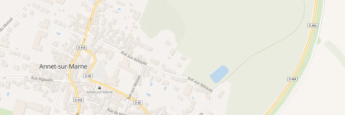 Plan du 97 Rue aux Reliques à Annet-sur-Marne