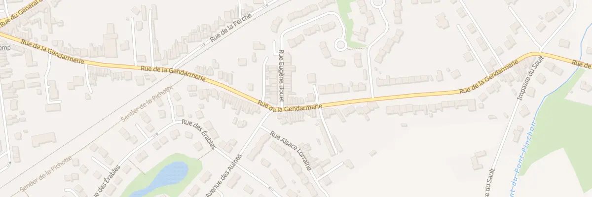 Plan du 89 Rue de la Gendarmerie à La Gorgue