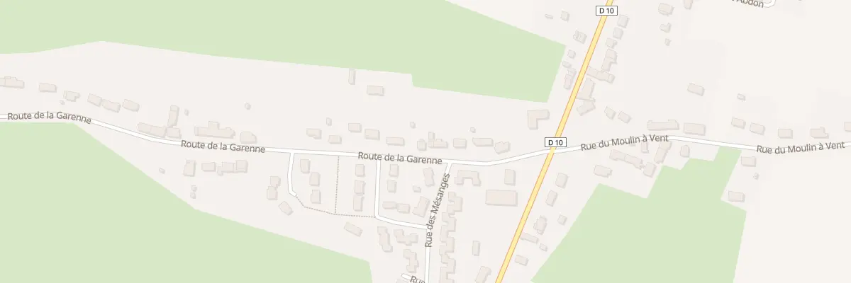 Plan du 9 Rte de la Garenne à Baugy
