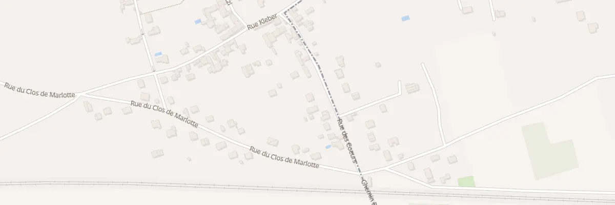 Plan du 12 Rue des Coeurs à Bourron-Marlotte