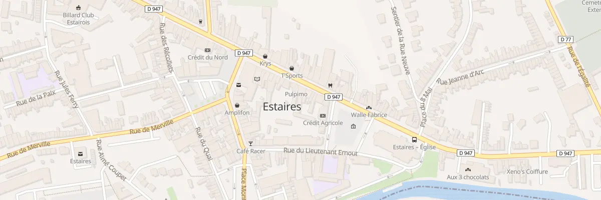 Plan du 22 Rue du General de Gaulle à Estaires