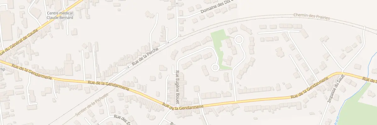 Plan du 17 Rue Eugene Bouet à La Gorgue