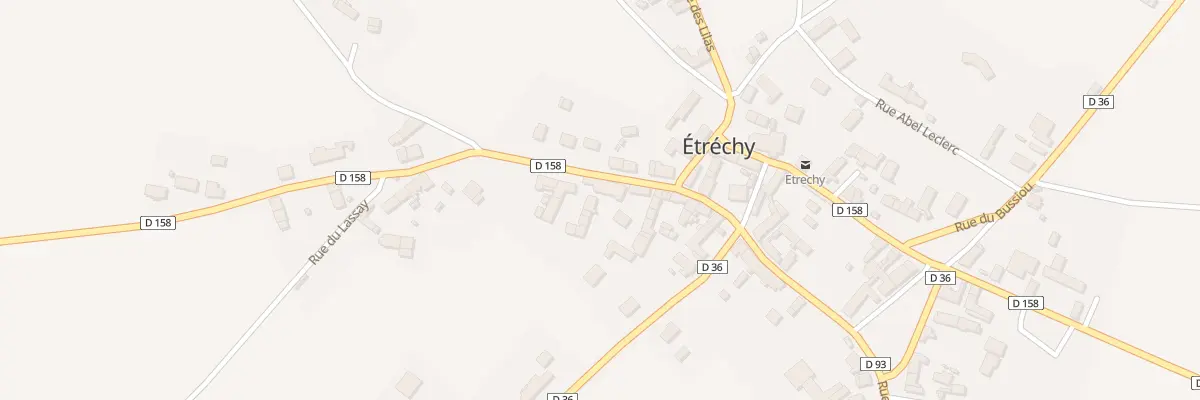 Plan du 3 Rue des Rosiers à Étréchy