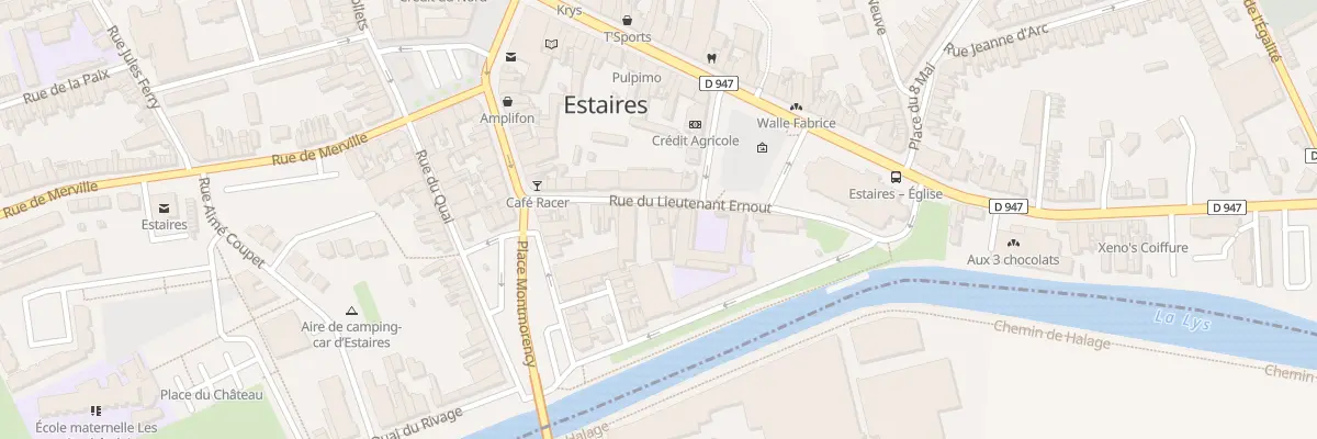 Plan du 16 Rue du Lieutenant Ernout à Estaires