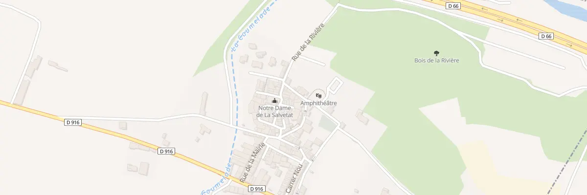 Plan du 76 Village à Saint-Féliu-d’Amont