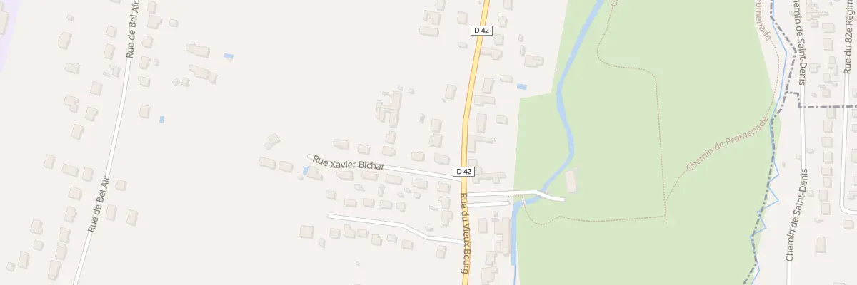 Plan du 38T Rue du Vieux Bourg à Villemandeur