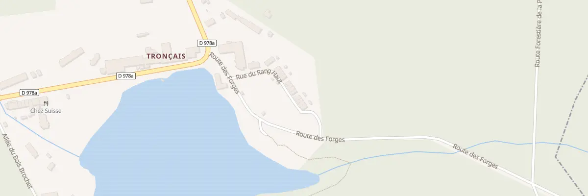 Plan du 15 Rue du Rang Haut à Saint-Bonnet-Tronçais