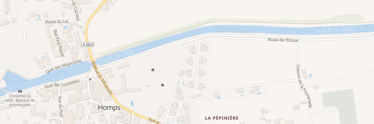 Plan du 14 Rue du Grenache à Homps