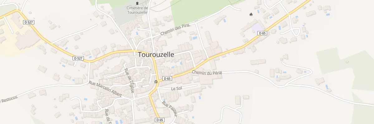 Plan du 15 Av de Lezignan à Tourouzelle