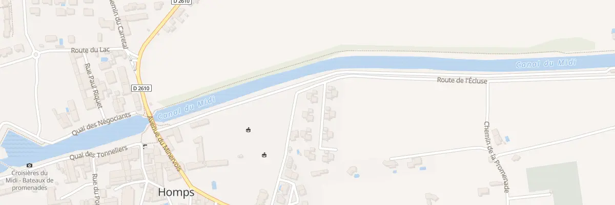 Plan du 16 Rue du Grenache à Homps