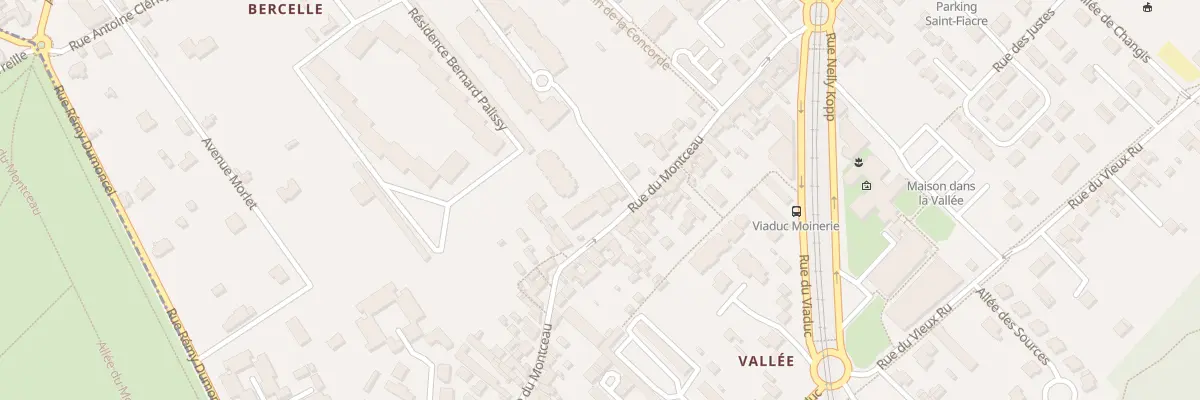 Plan du 53 Rue du Montceau à Avon