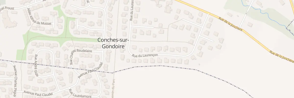 Plan du 19 Rue du Laurençon à Conches-sur-Gondoire