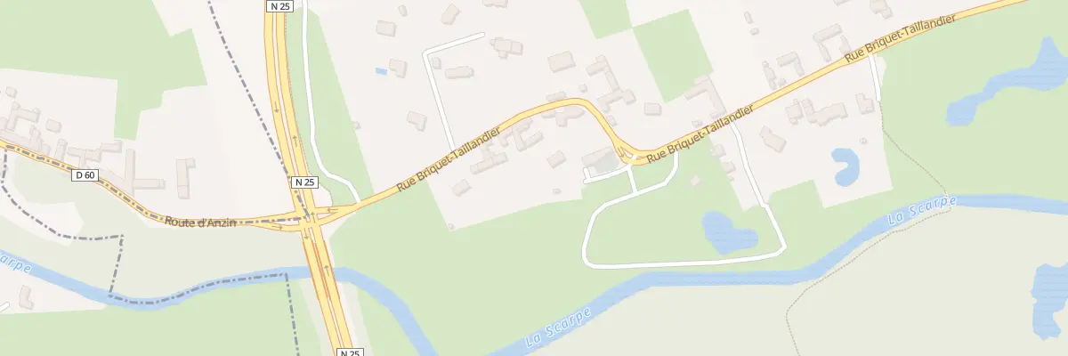 Plan du 64 Rue Briquet Taillandier à Anzin-Saint-Aubin