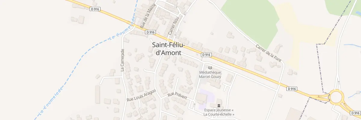 Plan du 228 Lot Gravas à Saint-Féliu-d’Amont