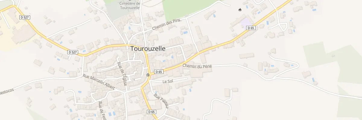 Plan du 17 Av de Lezignan à Tourouzelle