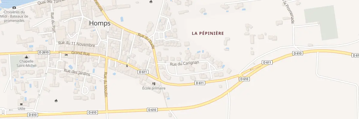 Plan du 20 Lot La Pepiniere à Homps