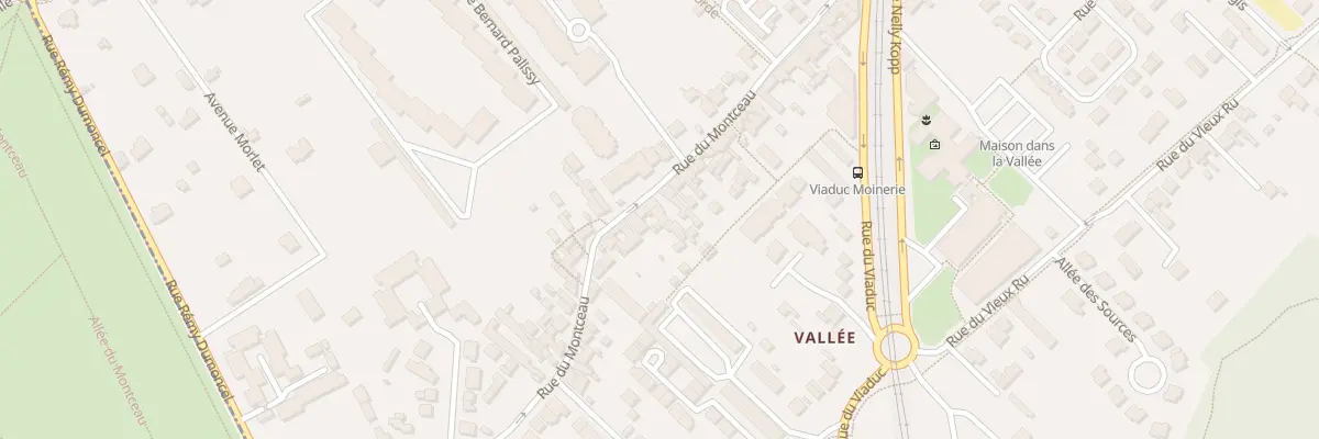 Plan du 58 Rue du Montceau à Avon