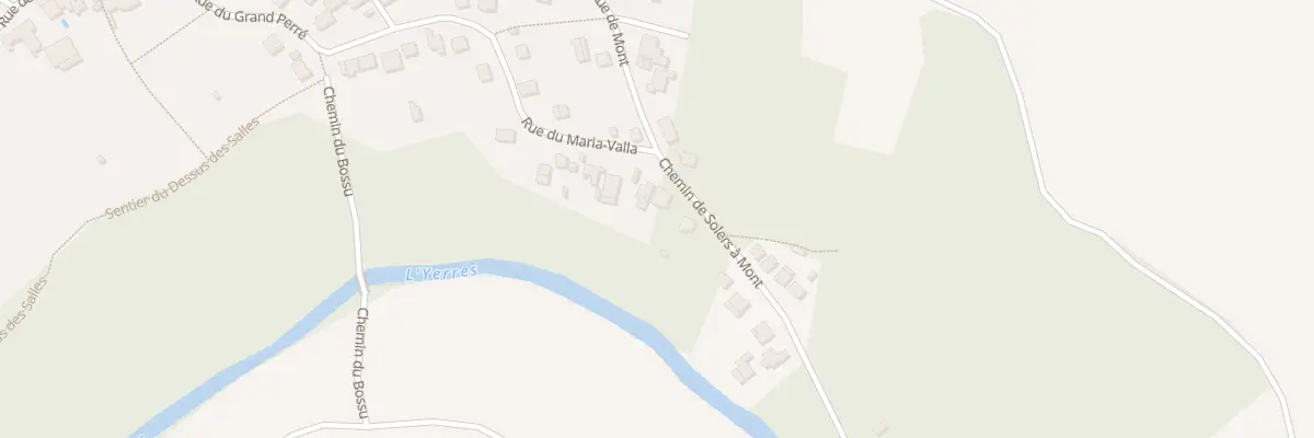 Plan du 12 Rue de Mont à Solers