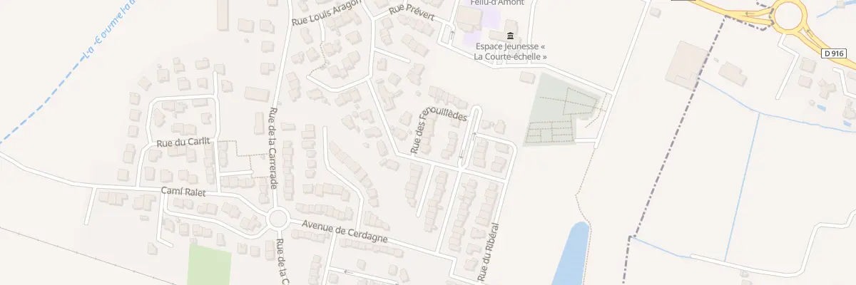 Plan du 3 Rue des Fenouilledes à Saint-Féliu-d’Amont