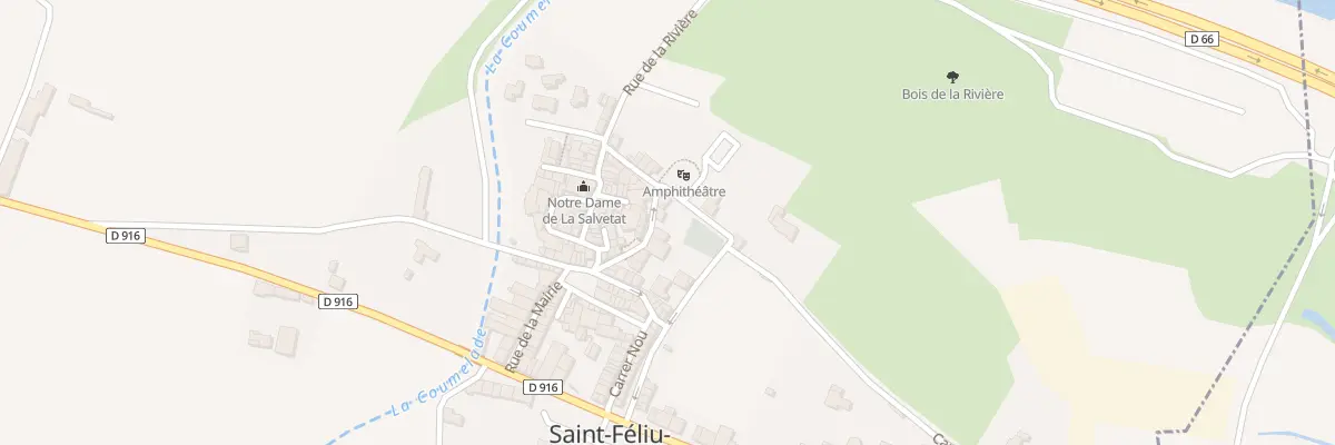 Plan du 105 Village à Saint-Féliu-d’Amont