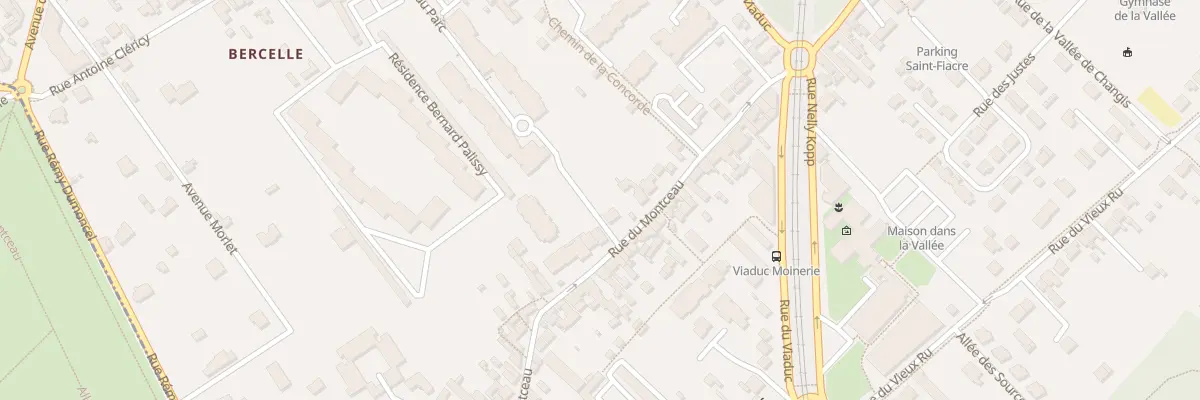 Plan du 59 Rue du Montceau à Avon