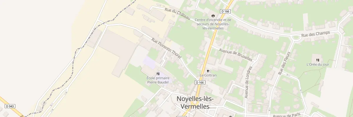 Plan du 9 Rue Florentin Thorel à Noyelles-lès-Vermelles