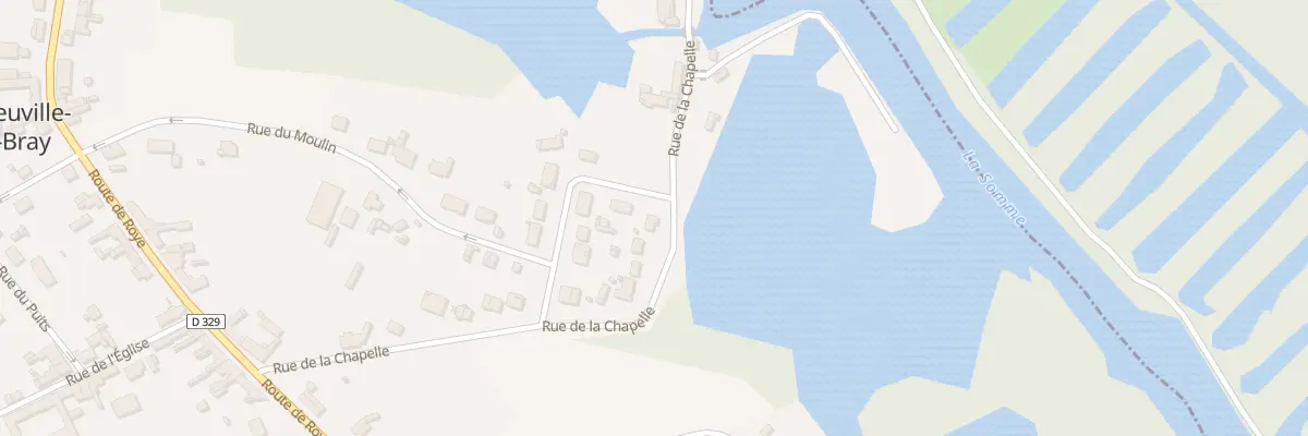 Plan du 26 Rue de la Chapelle à La Neuville-lès-Bray