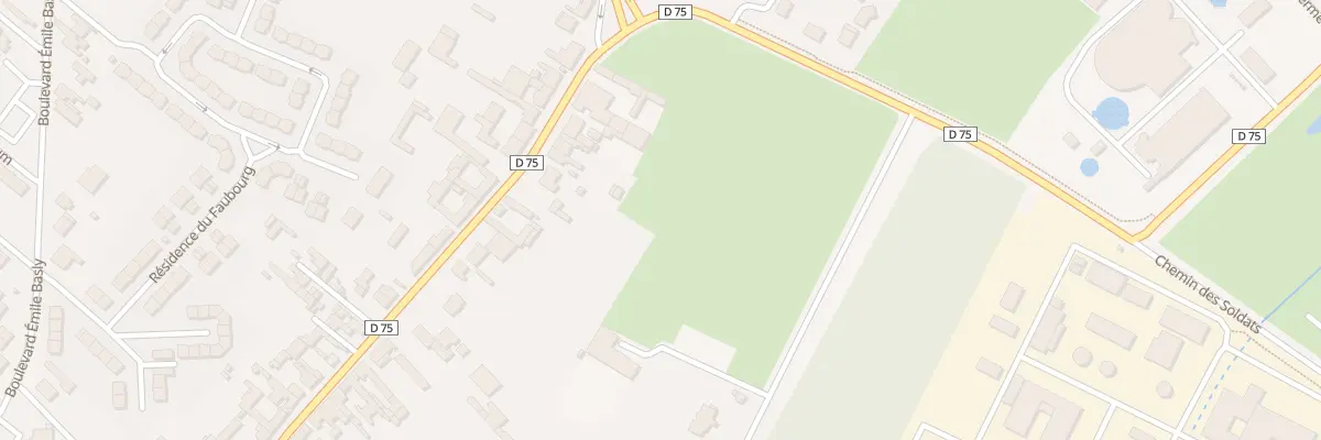 Plan du 74 Rue Alphonse Decatoire à Mazingarbe