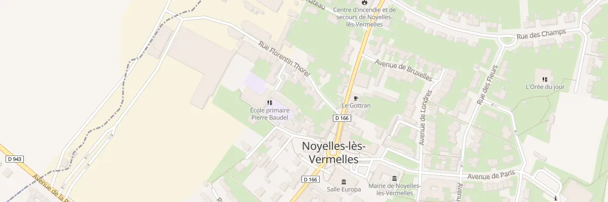 Plan du 5 Rue Florentin Thorel à Noyelles-lès-Vermelles