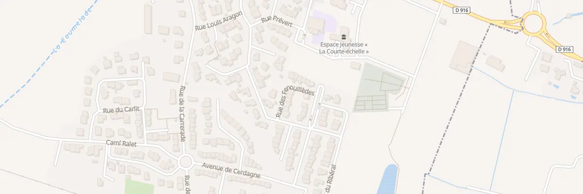 Plan du 9 Rue des Fenouilledes à Saint-Féliu-d’Amont