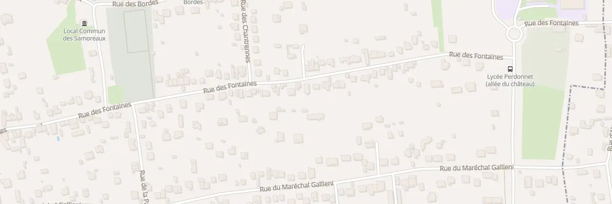 Plan du 76 Rue des Fontaines à Thorigny-sur-Marne
